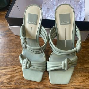 DOLCE VITA heels in SAGE!!